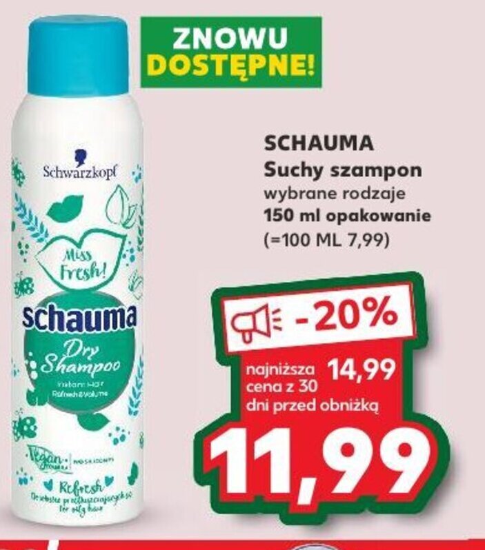 kaufland suchy szampon