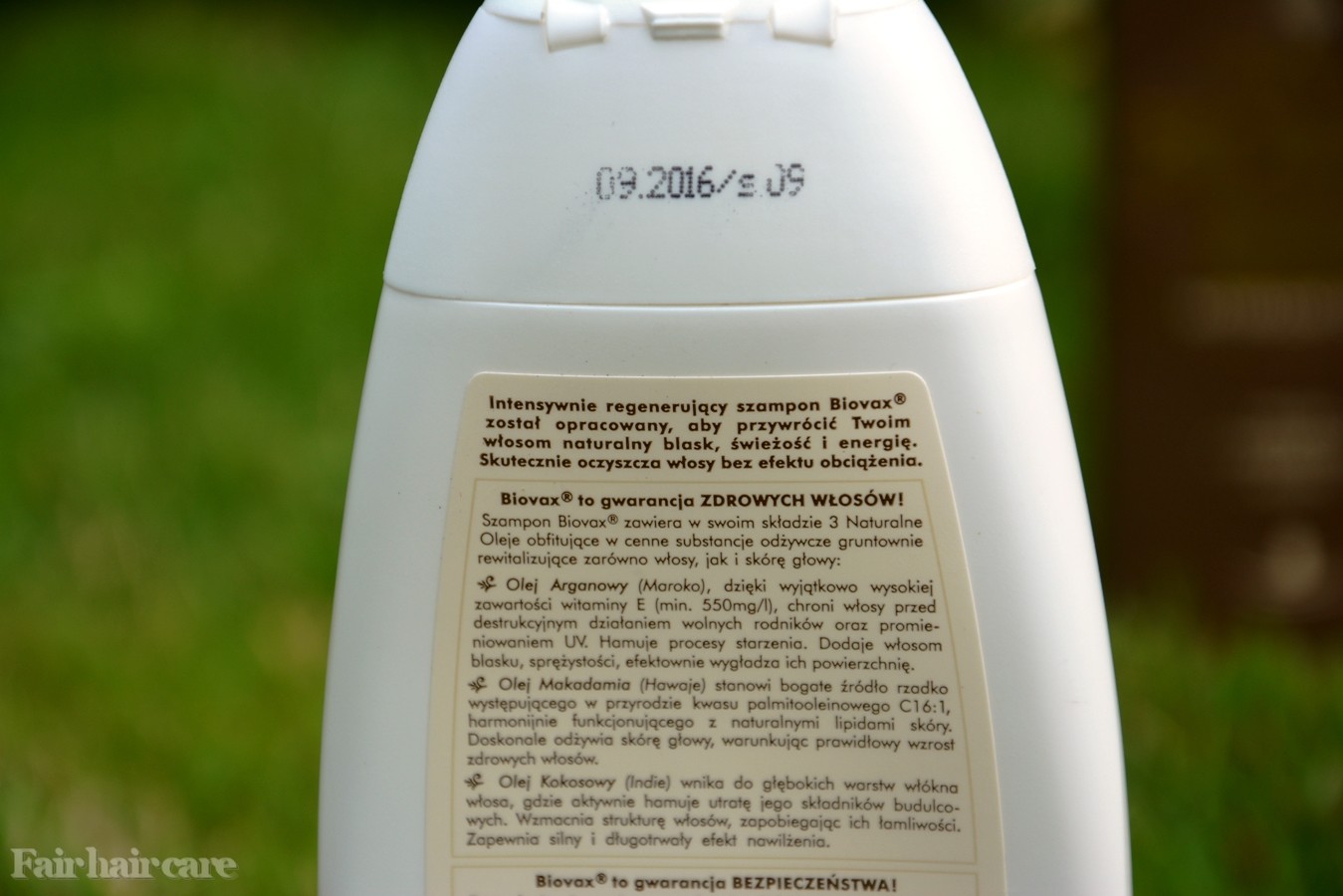 biovax szampon skład