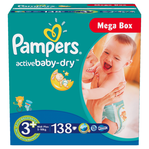 pampers 3 plus