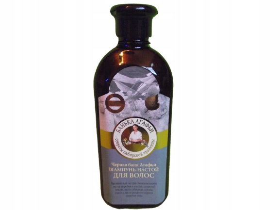 receptury babuszki agafii szampon-nalewka do włosów czarna bania agafii