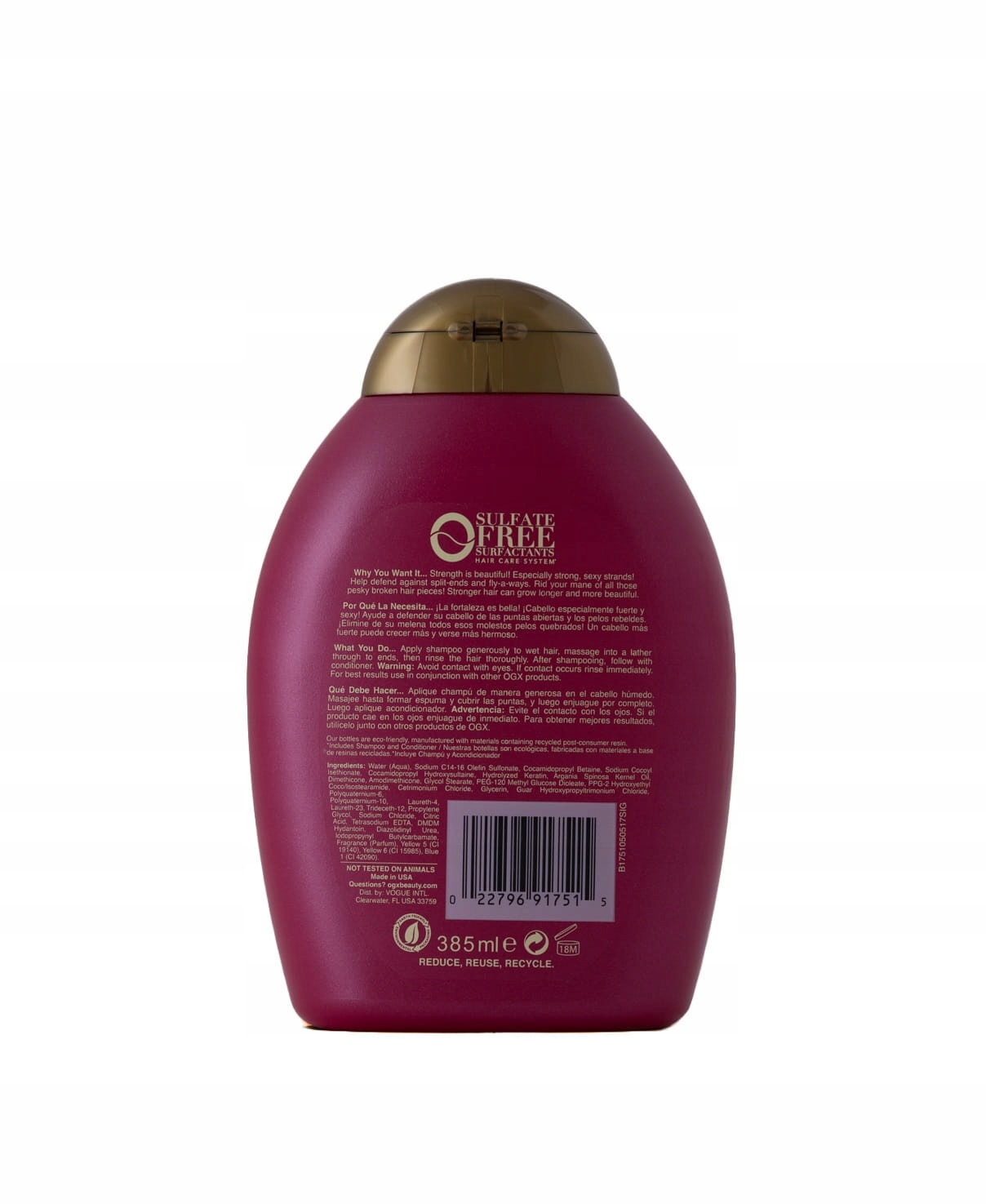 organix szampon przyspieszajacy wzrost włosów recenzja