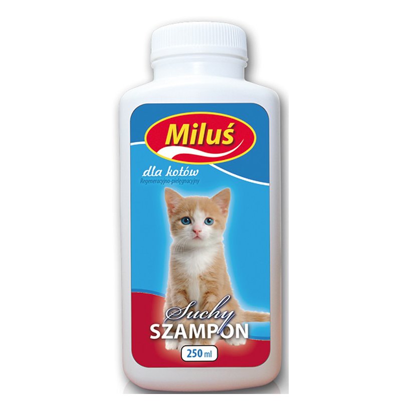 suchy szampon dla kotów długowłosych