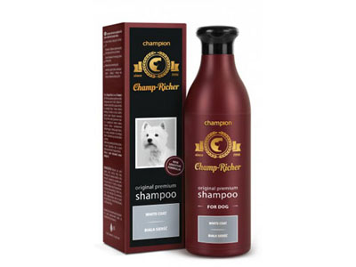 richer profesjonalny szampon dla psów o sierści białej 250ml