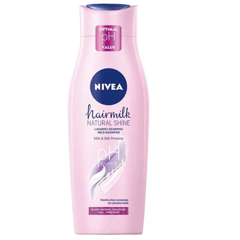 szampon nivea hairmilk natural shine