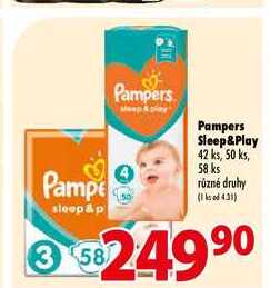 kaufland sleep and play pampers