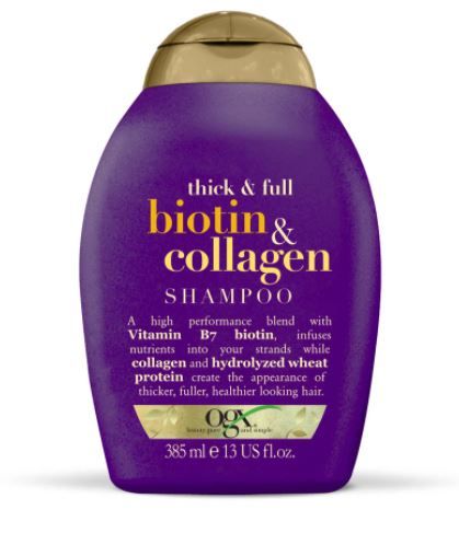 organix szampon biotyna i kolagen