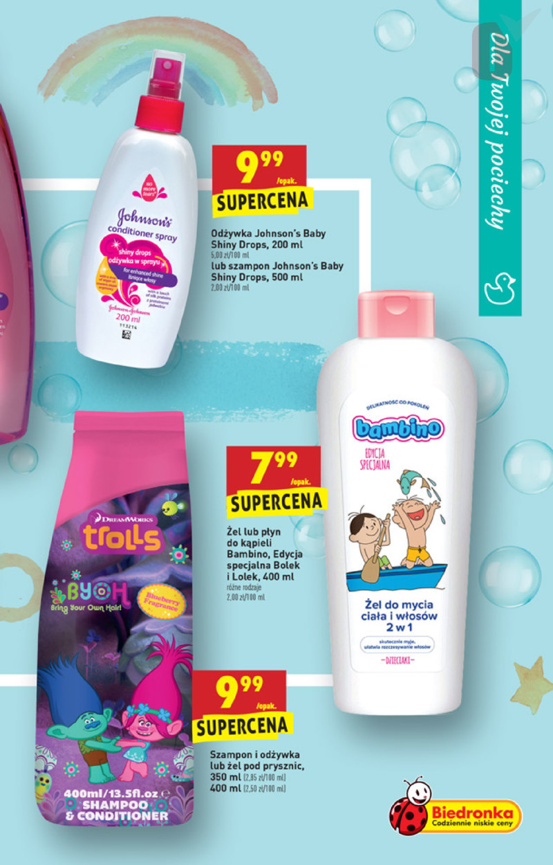 szampon dla dzieci biedronka