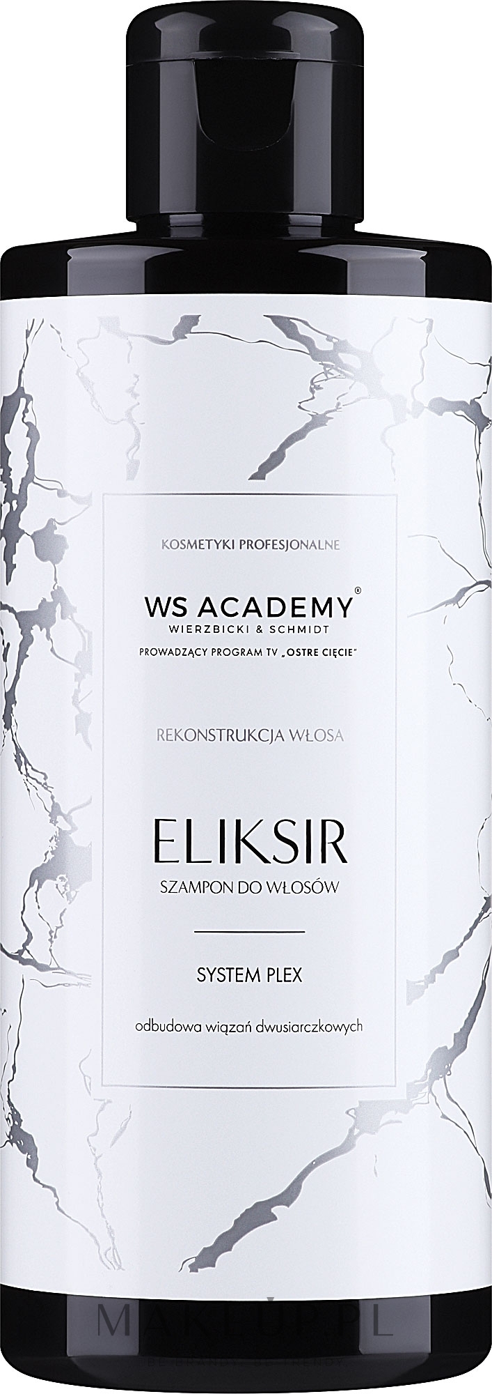 ws academy eliksir myjący czarna orchidea szampon nawilżająco-wzmacniający wizaż