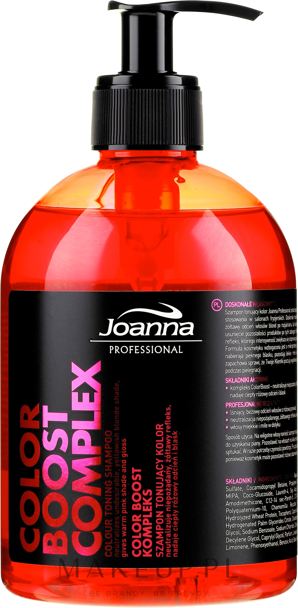 joanna color boost complex szampon efekty