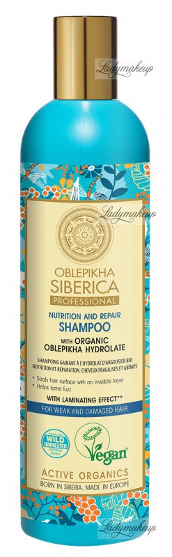 rokitnikowy szampon do włosów oblepikha siberica