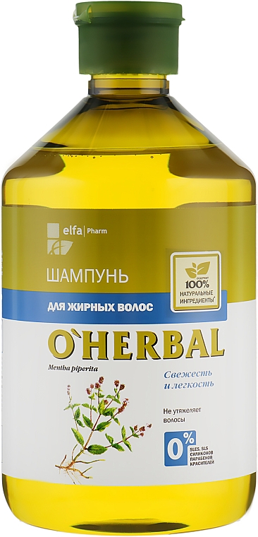 o herbal szampon mięta