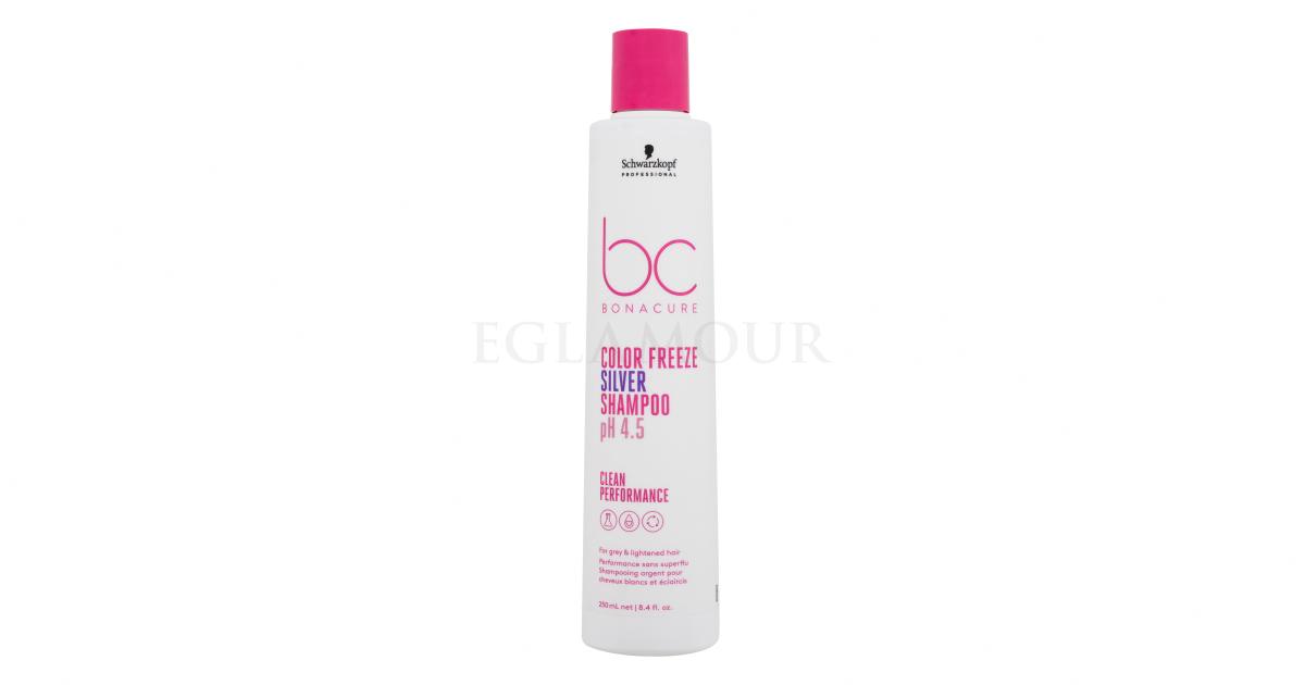 schwarzkopf bonacure ph 4.5 color freeze szampon silver