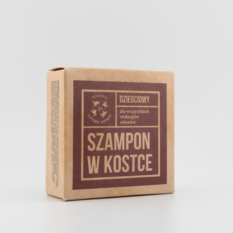 szampon w kostce dziegciowe