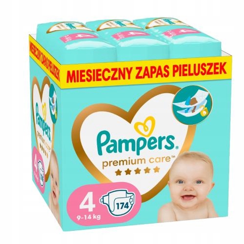 pampers premium care 4 52szt