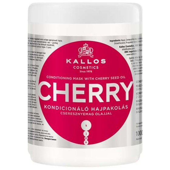 kallos kjmn cherry szampon do włosów skład