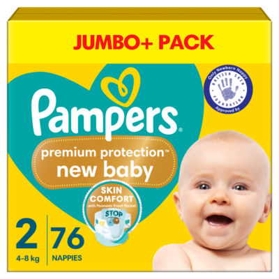 pampers new baby dry 2 76 szt