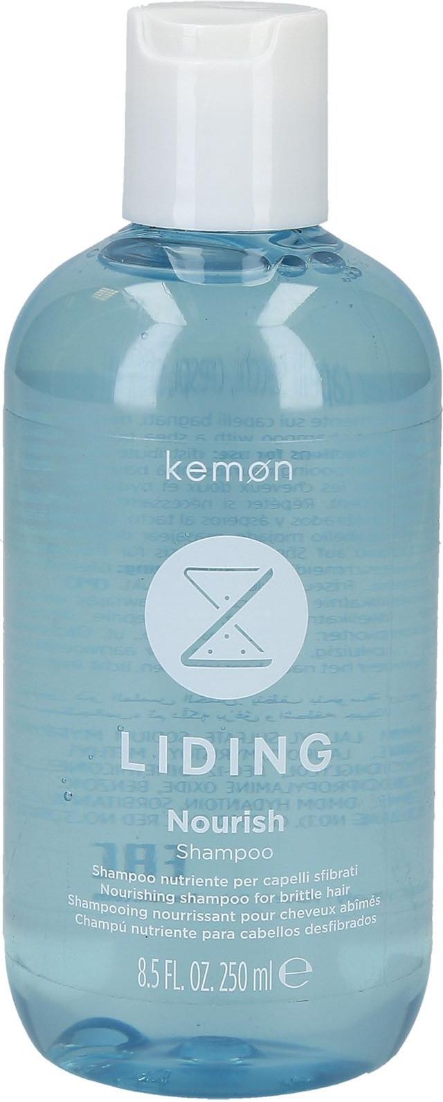 kemon liding nourish szampon odżywczy do włosów suchych 250ml