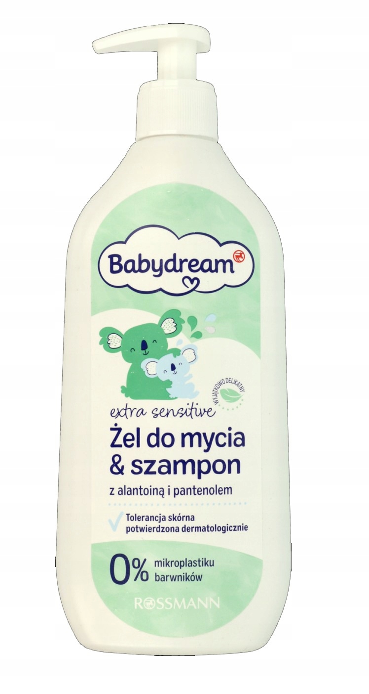 babydream żel do kąpieli i szampon sklad