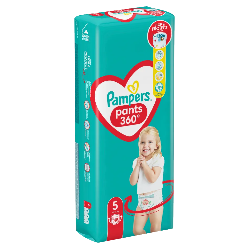 pampers 5 pants 48 sztuk