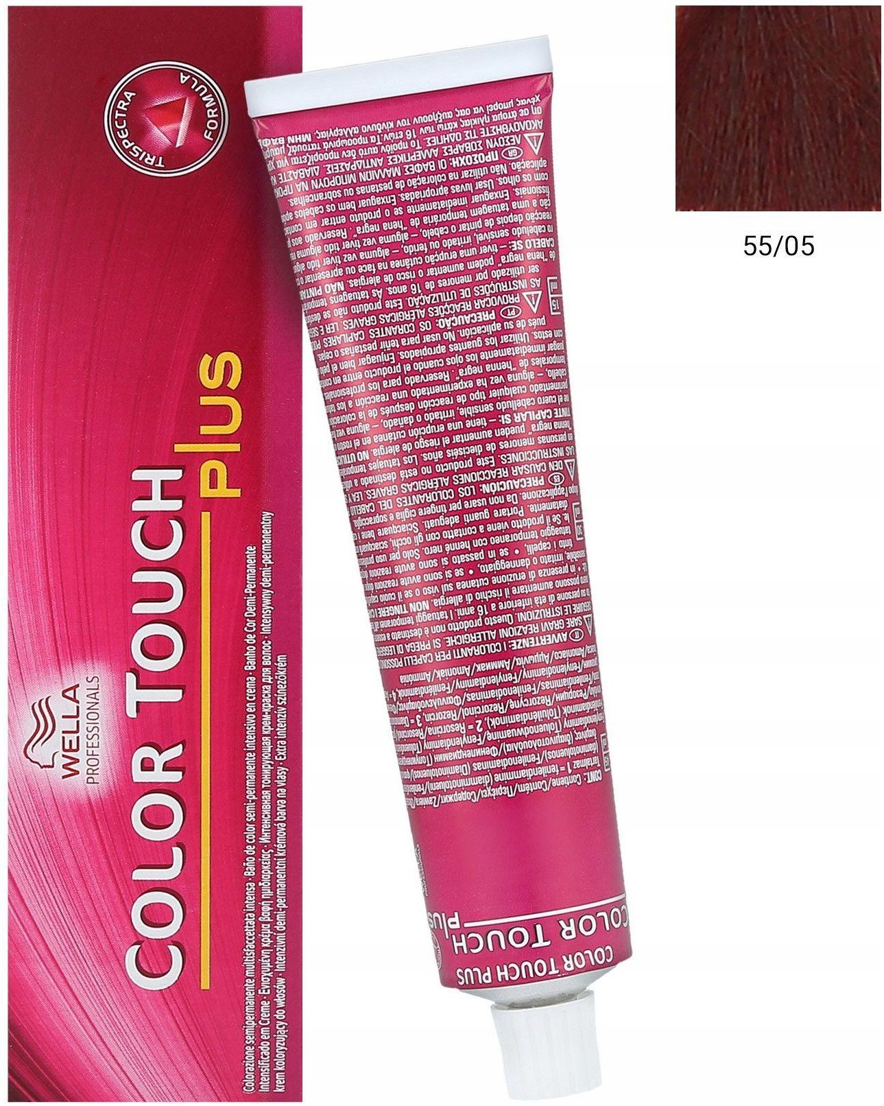 szampon koloryzujący naturalny wella color touch 055