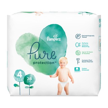 pieluszki jenorazowe pampers pure