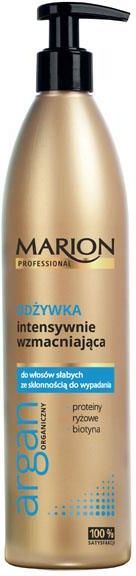 marion professional argan odżywka do włosów wzmacniająca hebe