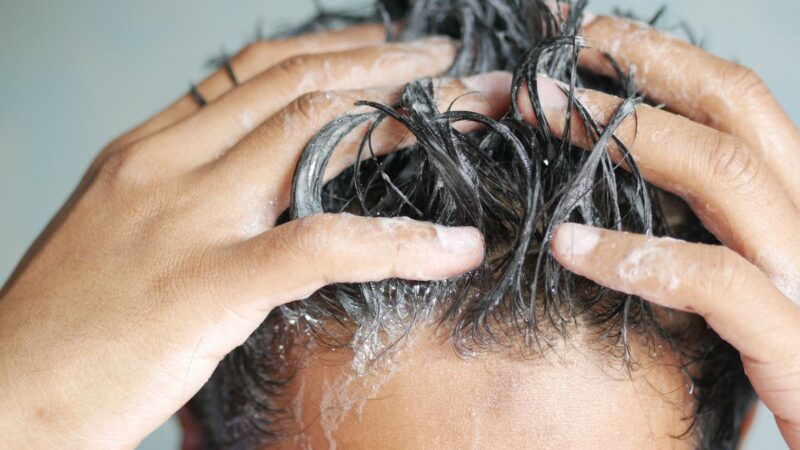 szampon dla mężczyzn do włosy zniszczone