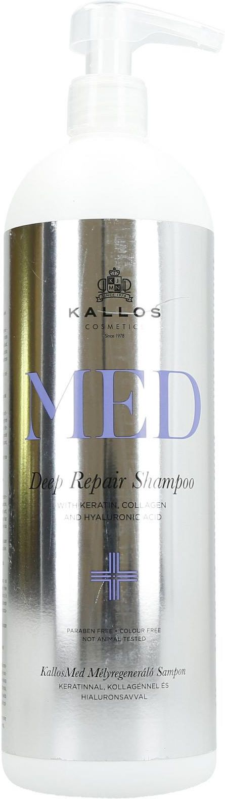 kallos med deep repair szampon 1000 ml