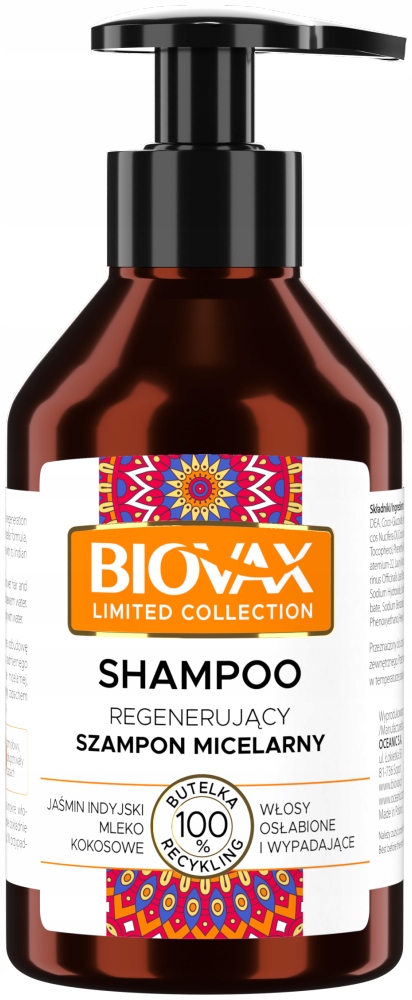 biovax szampon micelarny 10 ml