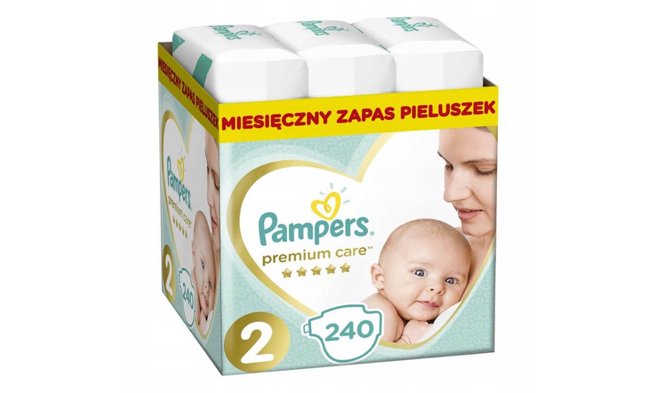 miesieczny zapas pieluszek pampers