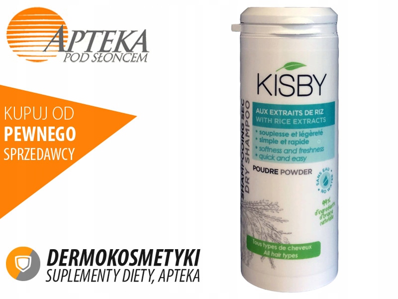 kisby suchy szampon w pudrze 40g