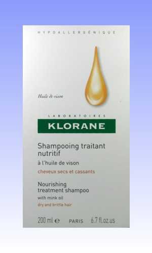 szampon i odżywka klorane z norek