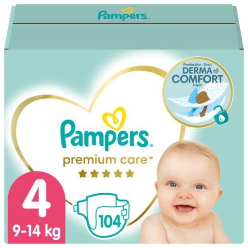 pampers rozmiar 4 jaka waga