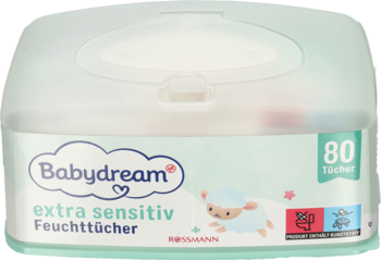 babydream chusteczki nawilżane w pudełku