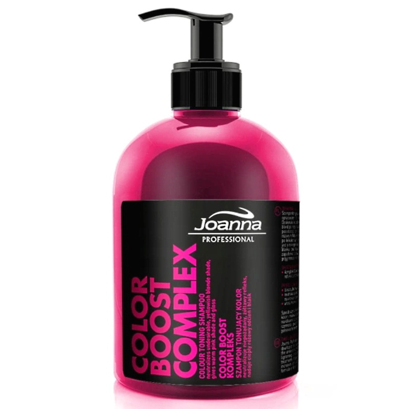 różowy szampon do farbowania włosów