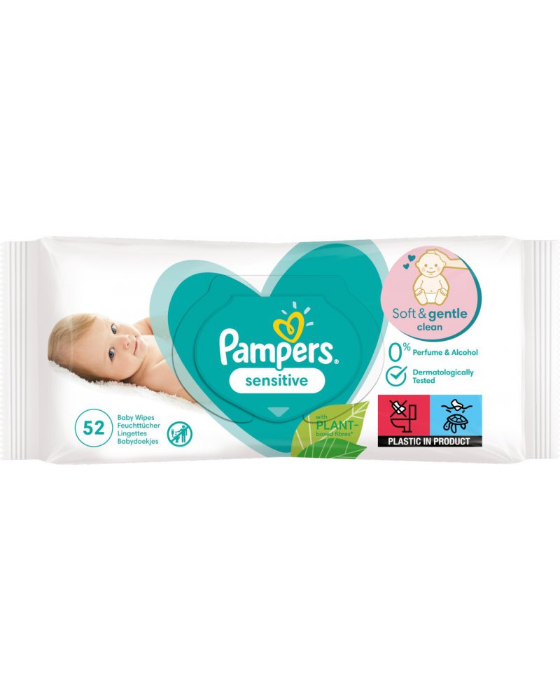 chusteczki pampers sensitive baby wipes