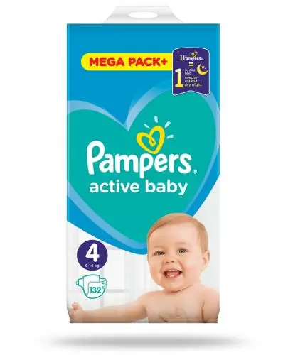 pampers 4 active baby noc opinie