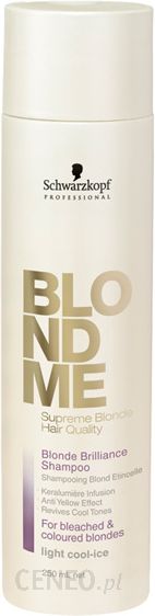 schwarzkopf blondme szampon nabłyszczający zimny blond 1000ml