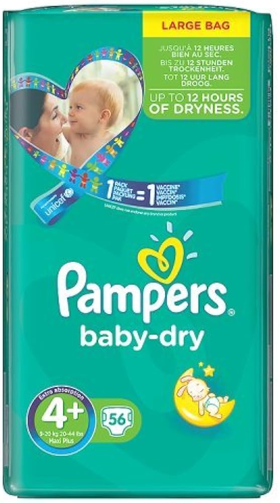 pampers 4+ ceneo 56 szt