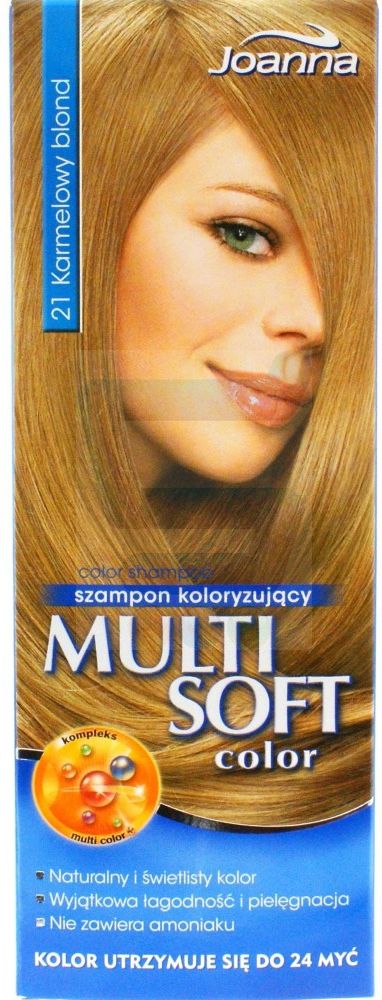 natura szampon joanna karmelowy blond 21