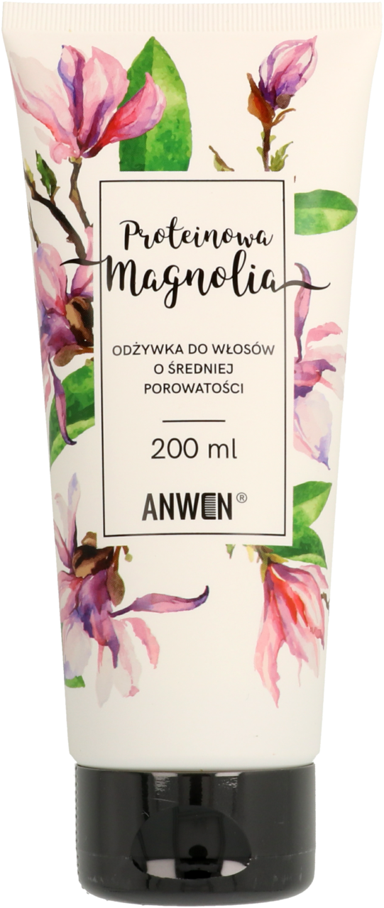 proteinowa magnolia odżywka do włosów o średniej porowatoś