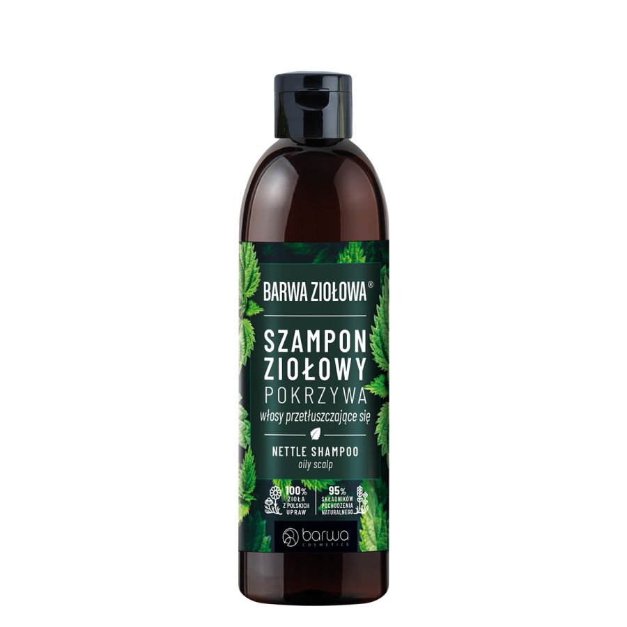 barwa ziołowa szampon pokrzywowy do włosów przetłuszczających się