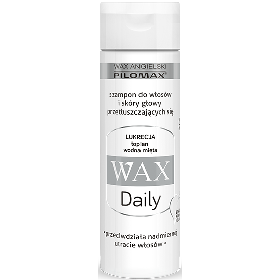 wax pilomax daily szampon do włosów przetłuszczających się
