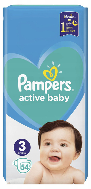 pampers 54 szt