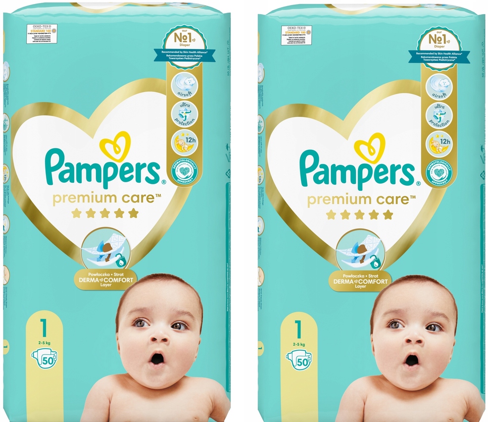 pampers 100 sztuk