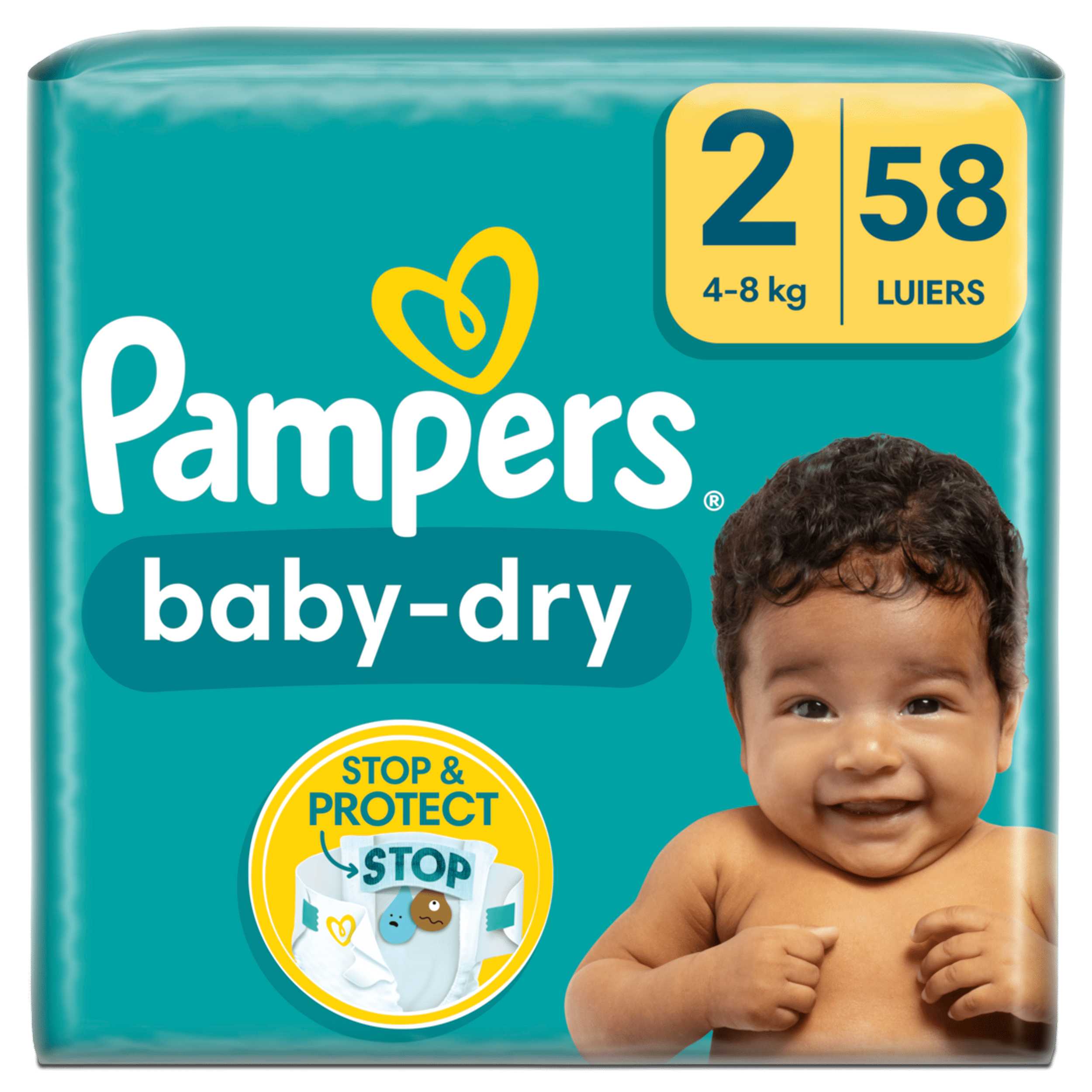 pampers 2 58 szt