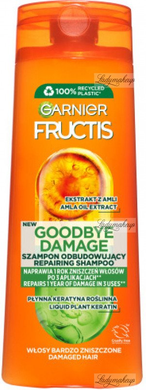 garnier fructis goodbye damage szampon skład