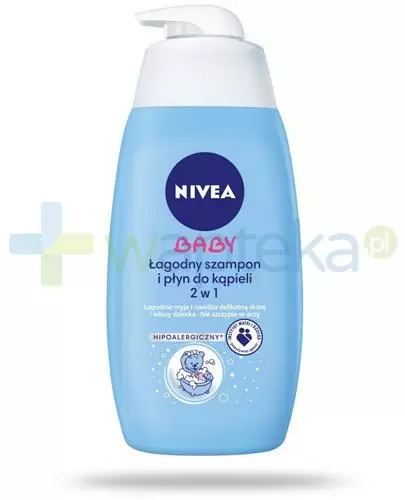 nivea baby szampon i płyn toddies kubuś 500ml