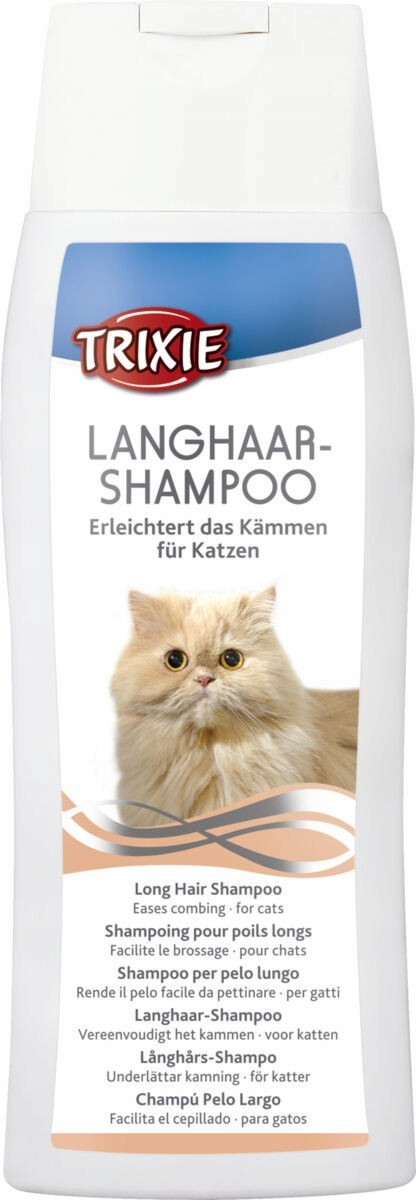 trixie szampon dla kota dlugowlosych