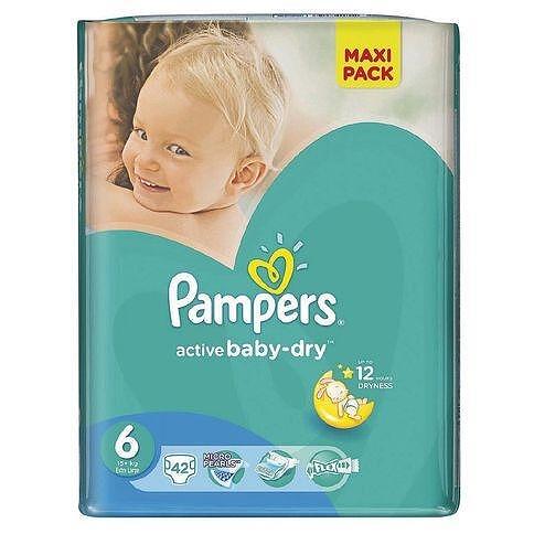 pampers 6 42 szt cena